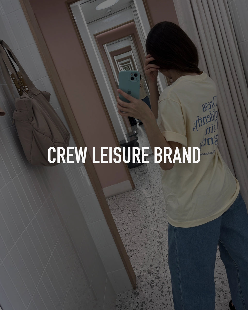 Crew Leisure Vainila/Blue